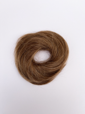 Hairbun blond clair