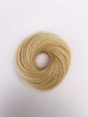 Hairbun donut blond polaire